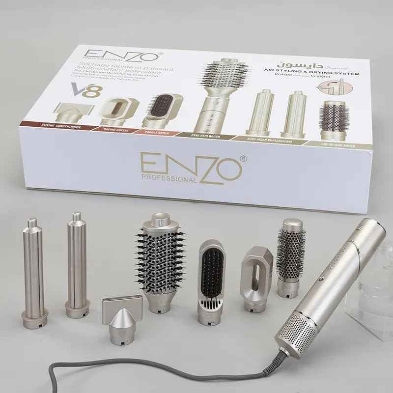ENZO EN-755 StyleMaster – 8-u-1 Profesionalni Multifunkcionalni Uređaj za Kosu