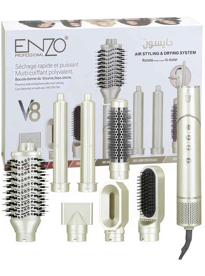 ENZO EN-755 StyleMaster – 8-u-1 Profesionalni Multifunkcionalni Uređaj za Kosu